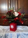 Vase de Noël
