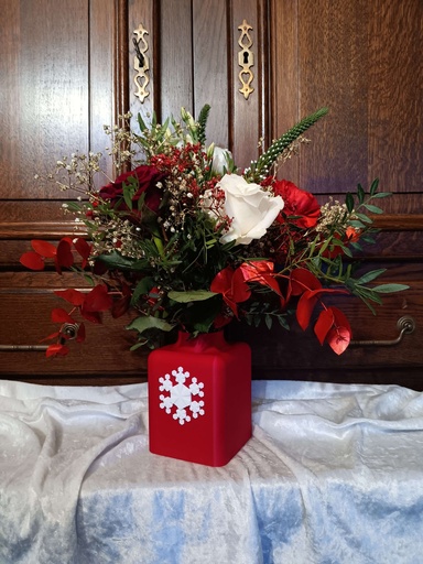 Vase de Noël